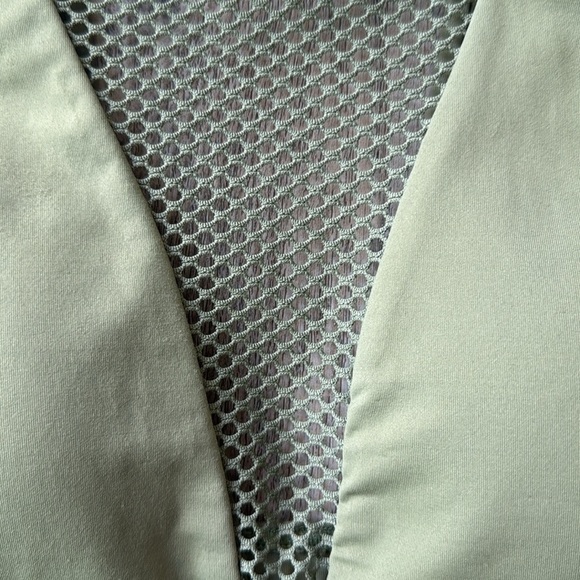 Billabong Swimsuit Meshin' With You Olive Green Mesh Bikini Top Size Small - Picture 4 of 12